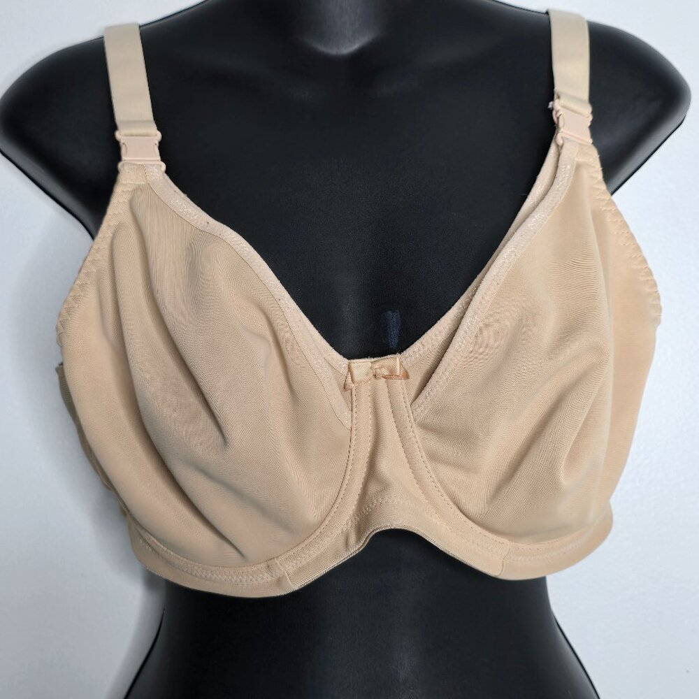 ELOMI 3912 Nude Smoothing Underwire Nursing‎ Bra 34DDD